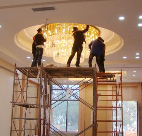 巴中办公室保洁公司:水晶灯如何清洁